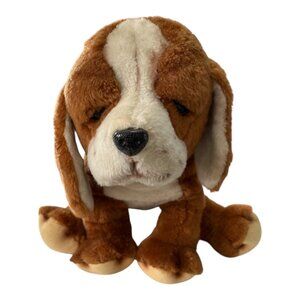 Vintage Russ Berrie Bernard Plush Dog 14 Inch Stuffed Animal Made in Korea 1979